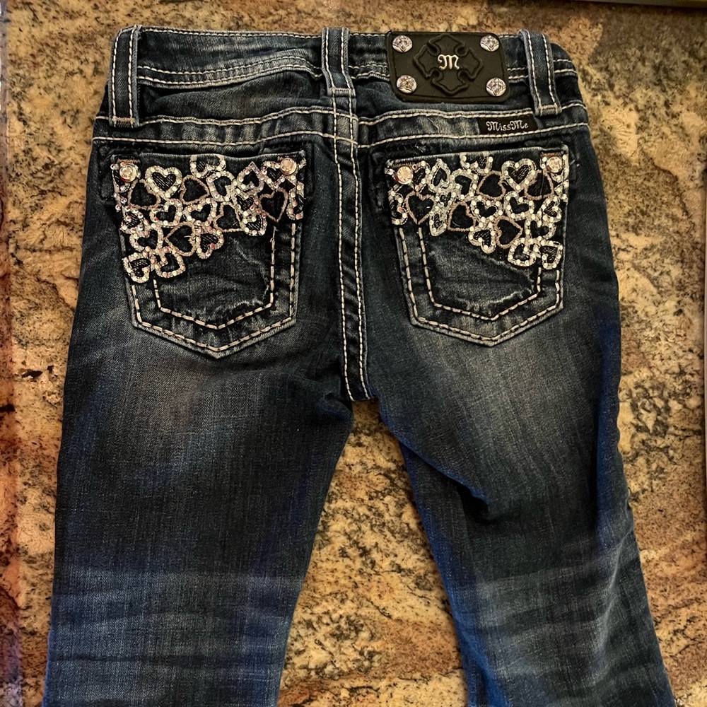 Kids Miss Me Capri Jeans